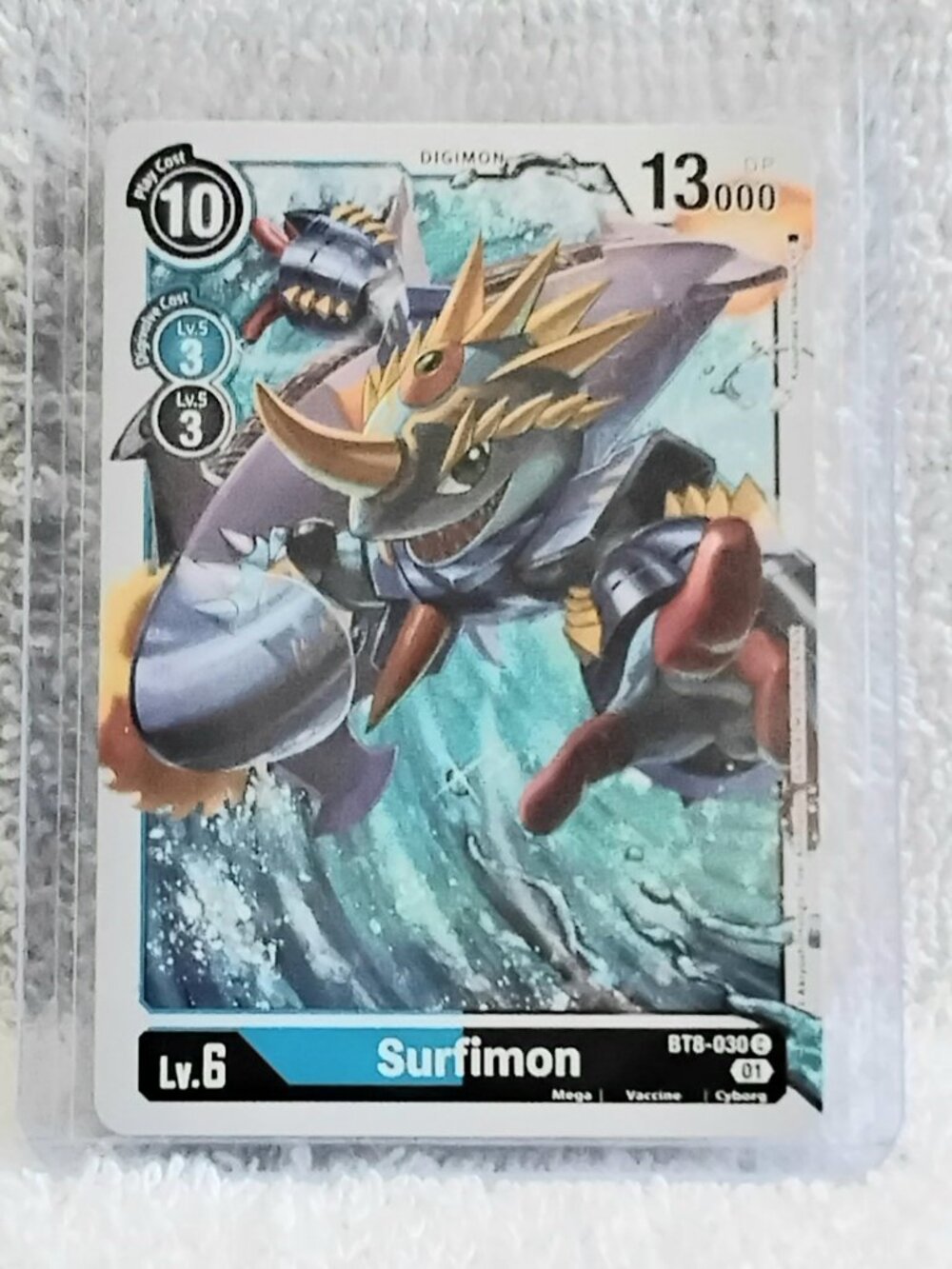5/$20 Mint Surfimon Digimon Card BT8-030 C by Bandai!!